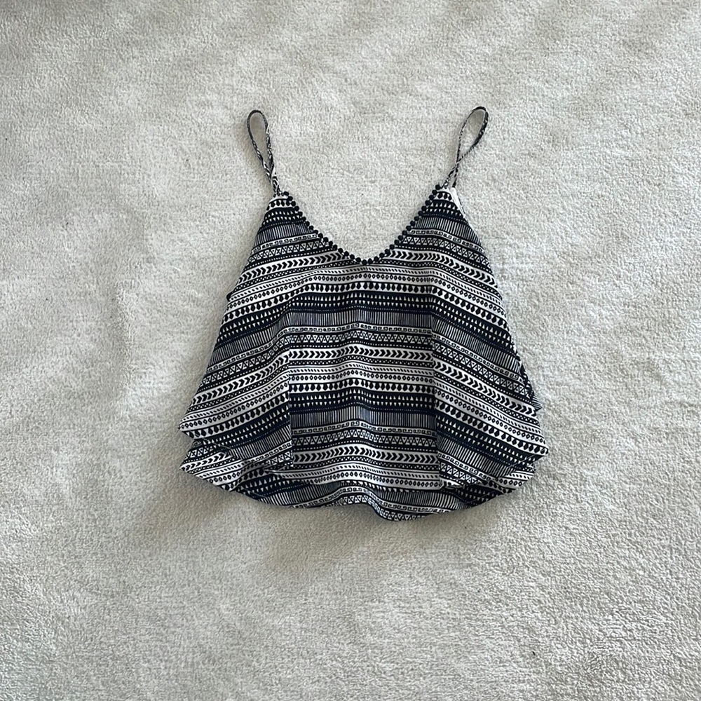 Lightweight Tiered Camisole blouse